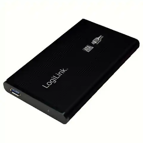 ⁨Logilink External hard drive enclosure, black 2.5", SATA, USB 3.0⁩ w sklepie Wasserman.eu