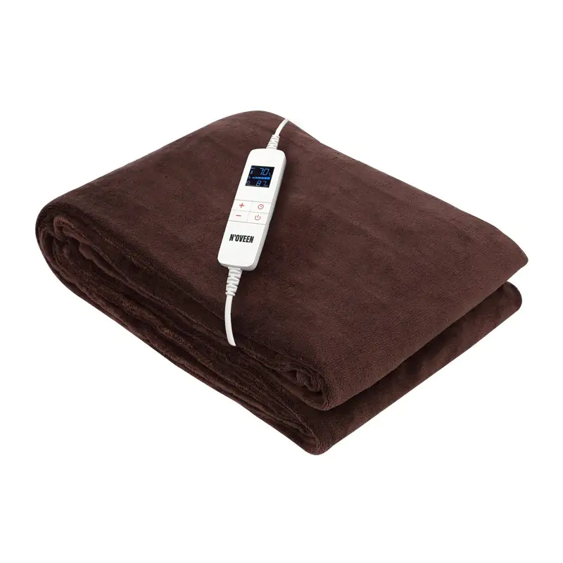 Koc elektryczny Noveen EB655 Brown super miękki 180x130cm w sklepie Wasserman.eu