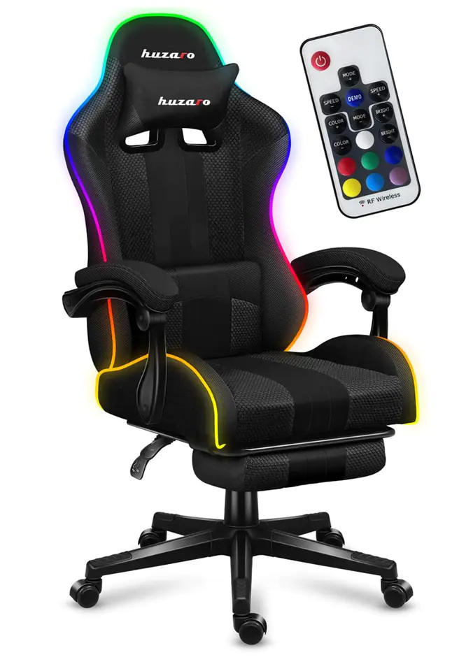 ⁨HUZARO FORCE 4.7 RGB MESH GAMING CHAIR⁩ at Wasserman.eu