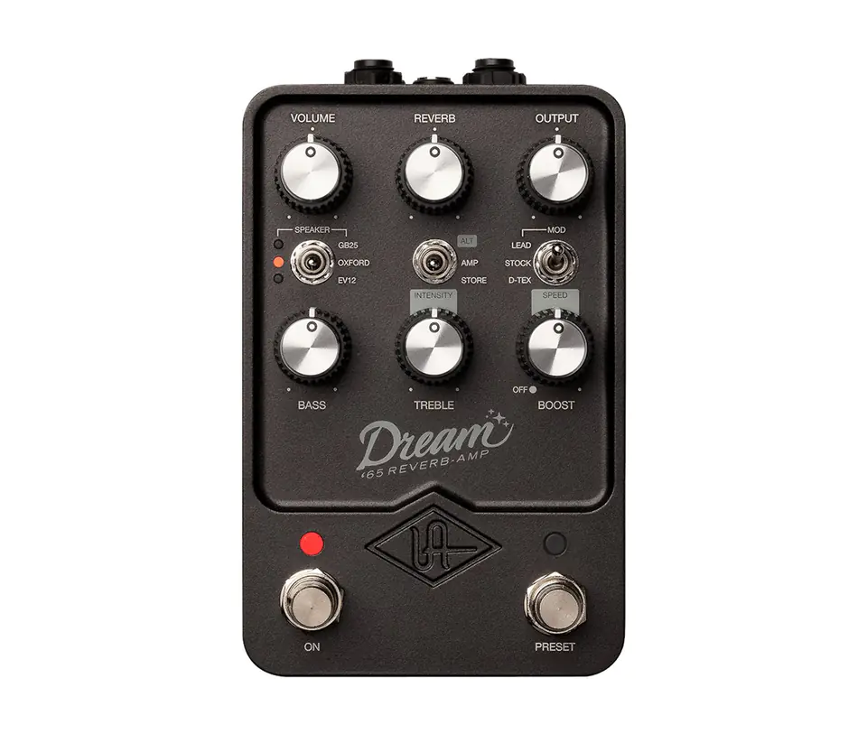 ⁨Universal Audio UAFX Dream '65 Reverb Amplifier - guitar effect⁩ at Wasserman.eu