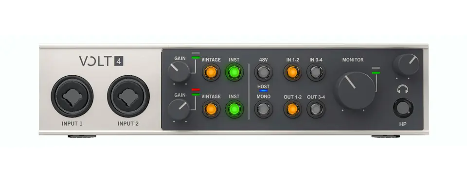 ⁨Universal Audio Volt 4 - USB audio interface⁩ at Wasserman.eu