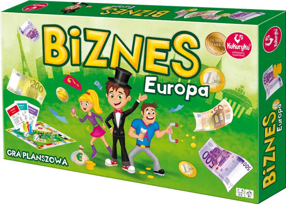 ⁨GRA Biznes Europa gra planszowa⁩ w sklepie Wasserman.eu