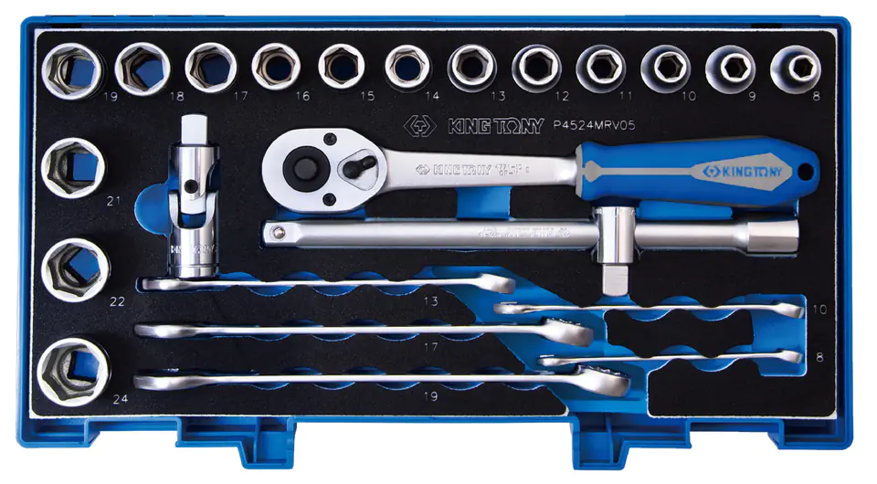 ⁨KOMPLET NASADEK 1/2'' 8-24MM 24 SZTUKI⁩ w sklepie Wasserman.eu