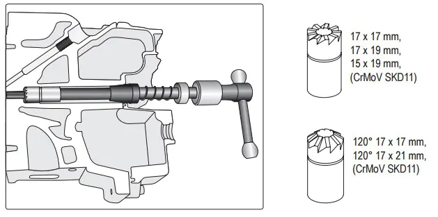 ⁨COMMON RAIL DIESEL INJECTOR SEAT CUTTERS⁩ at Wasserman.eu