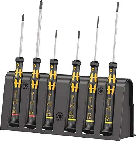 ⁨PRECISION SCREWDRIVER SET +1578 A/6 ESD STAND⁩ at Wasserman.eu