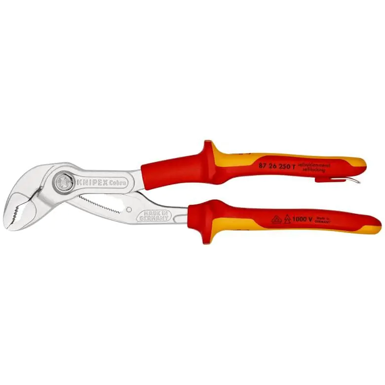 ⁨COBRA 250MM INSULATED PIPE PLIERS⁩ at Wasserman.eu