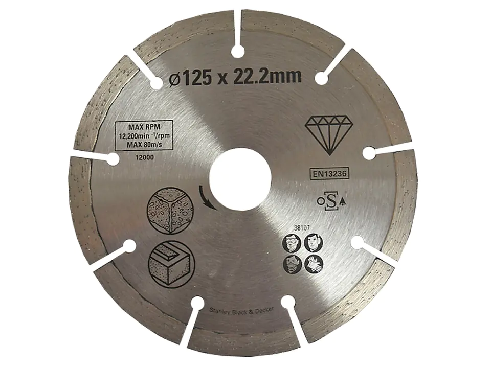 ⁨DIAMOND BLADE 125MM FOR CONCRETE⁩ at Wasserman.eu