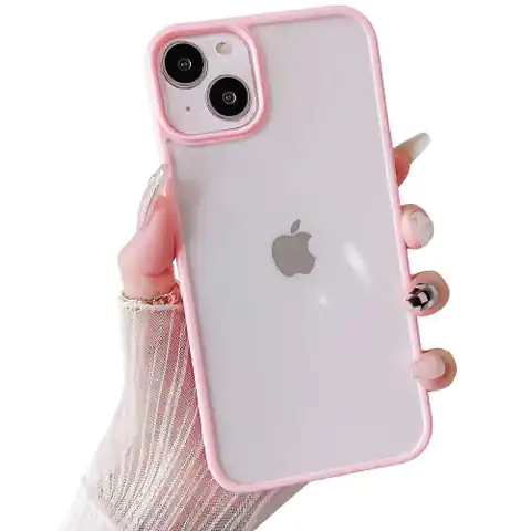 ⁨Alogy Hybrid Candy Case for Apple iPhone 13 pink-transparent⁩ at Wasserman.eu