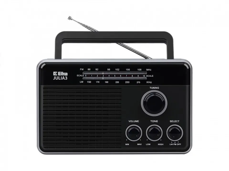 ⁨Radio Julia 3 black⁩ at Wasserman.eu