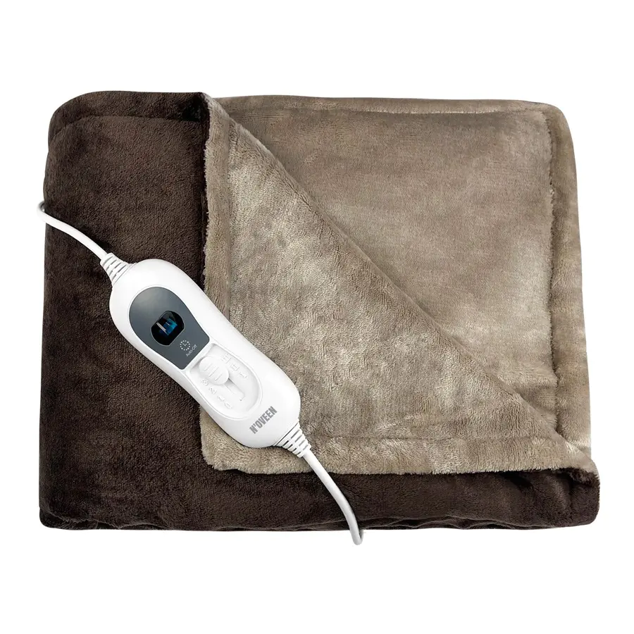 ⁨NOVEEN ELECTRIC BLANKET EB640 BROWN AND BEIGE 160X120⁩ at Wasserman.eu