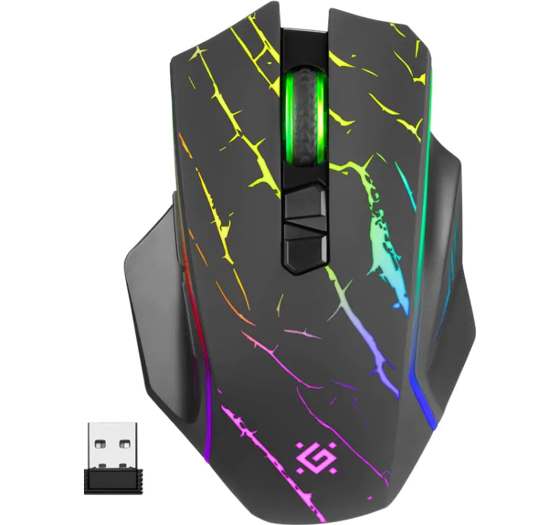 DEFENDER MYSZ BEZPRZEWODOWA GM-503 URAN OPTIC RF RGB 3200DPI 8P 52503 w sklepie Wasserman.eu