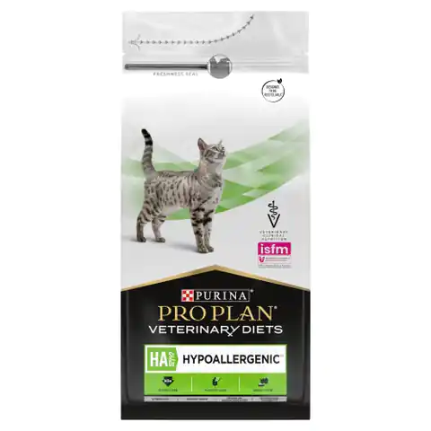 ⁨PURINA Pro Plan Veterinary Diets Feline HA St/Ox Hypoallergenic - Dry Cat Food - 1,3 kg⁩ at Wasserman.eu
