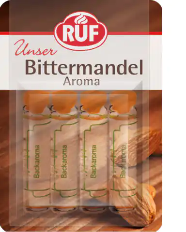 ⁨Ruf Bitter-Mandel Aromat do Ciasta 4 x 2 ml⁩ w sklepie Wasserman.eu
