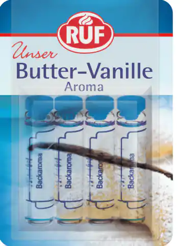 ⁨Ruf Bitter-Vanille Aromat do Ciasta  4 x 2 ml⁩ w sklepie Wasserman.eu
