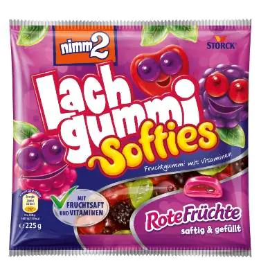 ⁨Storck nimm 2 RoteFruchte Gummies 225 g⁩ at Wasserman.eu