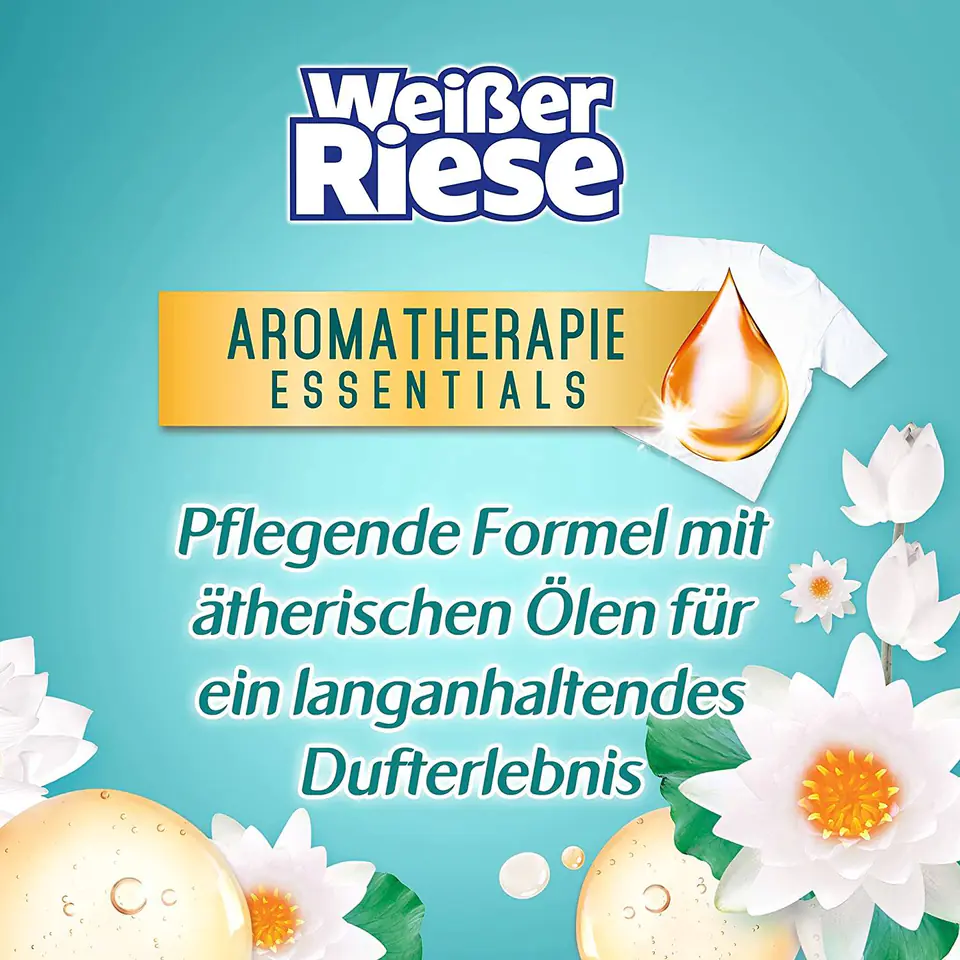 ⁨Weiser Riese Aromatherapie Lotus & Mandelöl Żel do Prania 80 prań⁩ w sklepie Wasserman.eu