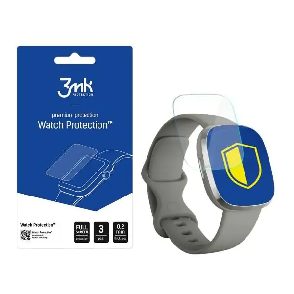 ⁨3MK ARC Film Watch Fitbit Sense Fullscreen Foil⁩ at Wasserman.eu