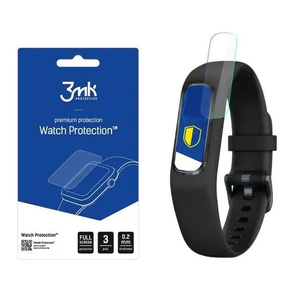 ⁨3MK Folia ARC Watch Garmin Vivosmart 4 Folia Fullscreen⁩ w sklepie Wasserman.eu