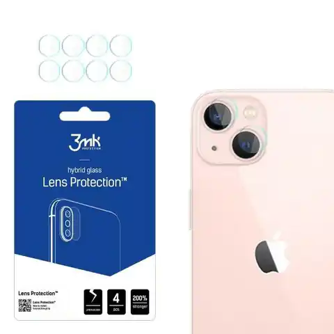 ⁨3MK Lens Protect iPhone 14 6,1" Ochrona na obiektyw aparatu 4szt⁩ w sklepie Wasserman.eu