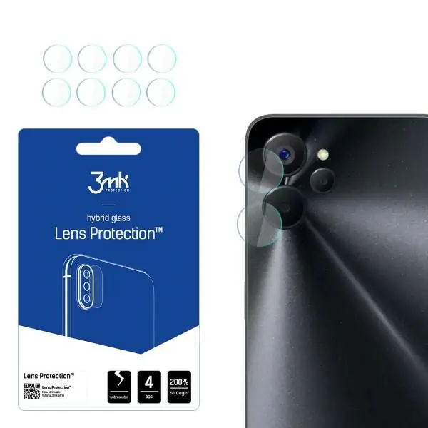 ⁨3MK Lens Protect Realme 10 Camera Lens Protection 4pcs⁩ at Wasserman.eu