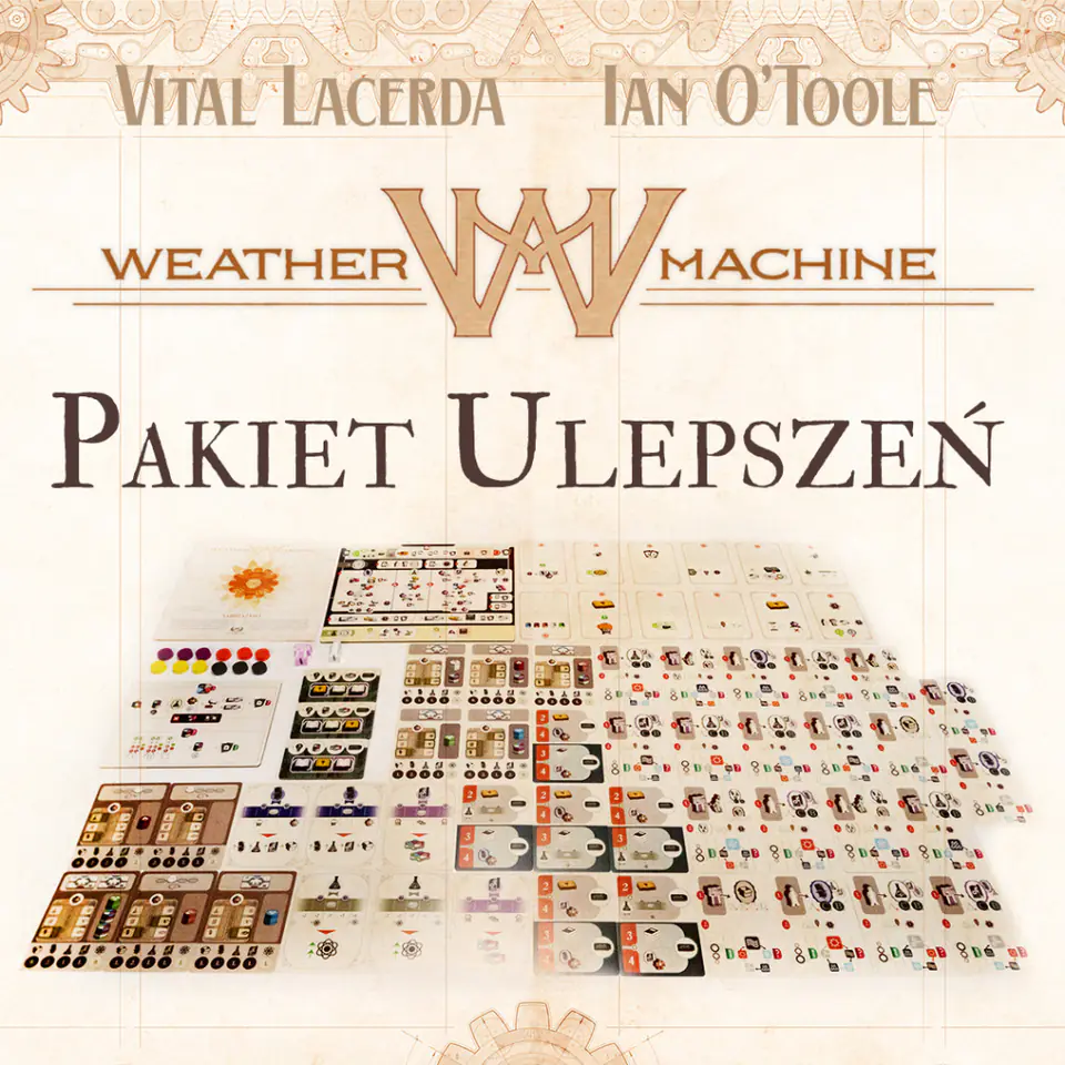 ⁨GRA WEATHER MACHINE: PAKIET ULEPSZEŃ dodatek - PORTAL GAMES⁩ w sklepie Wasserman.eu