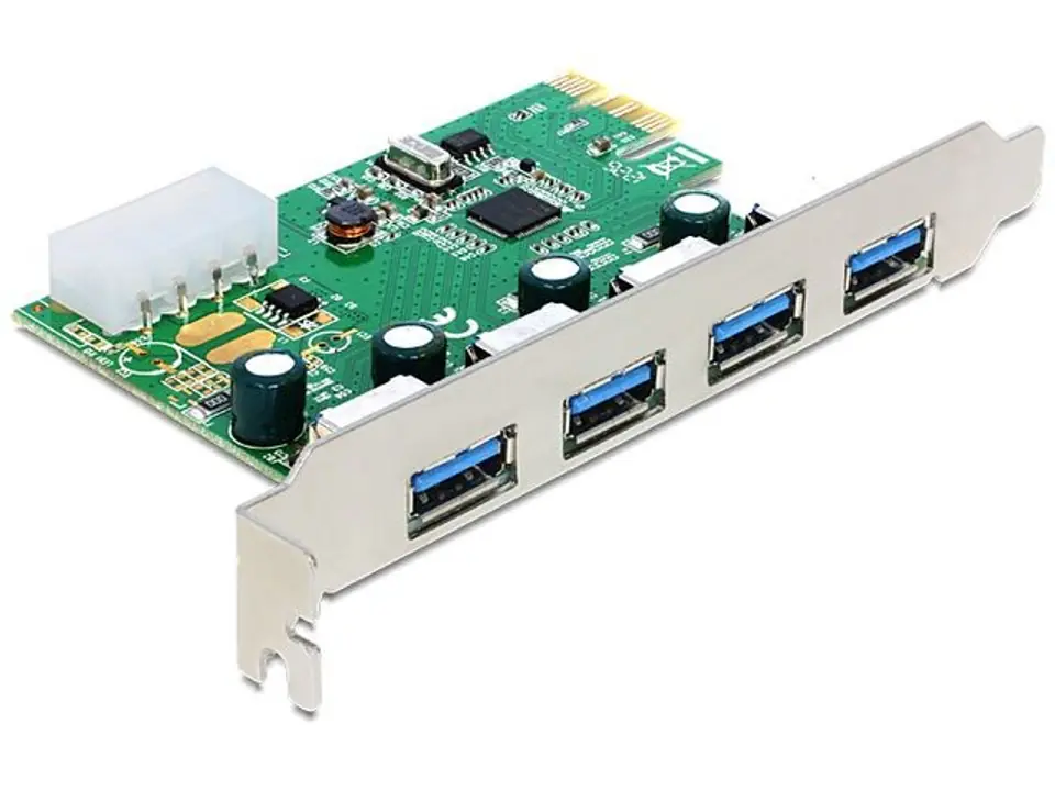 Karta PCI EXPRESS->USB 3.0 4-PORT CHIPSET NEC at Wasserman.eu