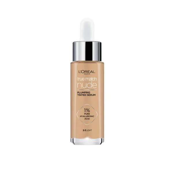 ⁨L'Oreal Paris True Match Nude skoncentrowane serum w podkładzie 2-3 Light 30ml⁩ w sklepie Wasserman.eu