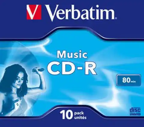 ⁨CD-R Audio 80min 10P JC 43365⁩ w sklepie Wasserman.eu