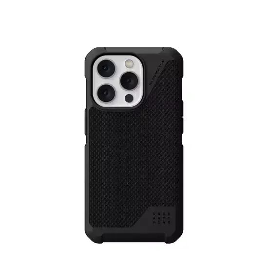 ⁨UAG Metropolis LT - obudowa ochronna do iPhone 14 Pro kompatybilna z MagSafe (kevlar-black)⁩ w sklepie Wasserman.eu