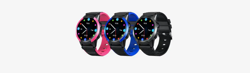 ⁨Smartwatch for kids GoGPS 4G X03 (blue)⁩ at Wasserman.eu