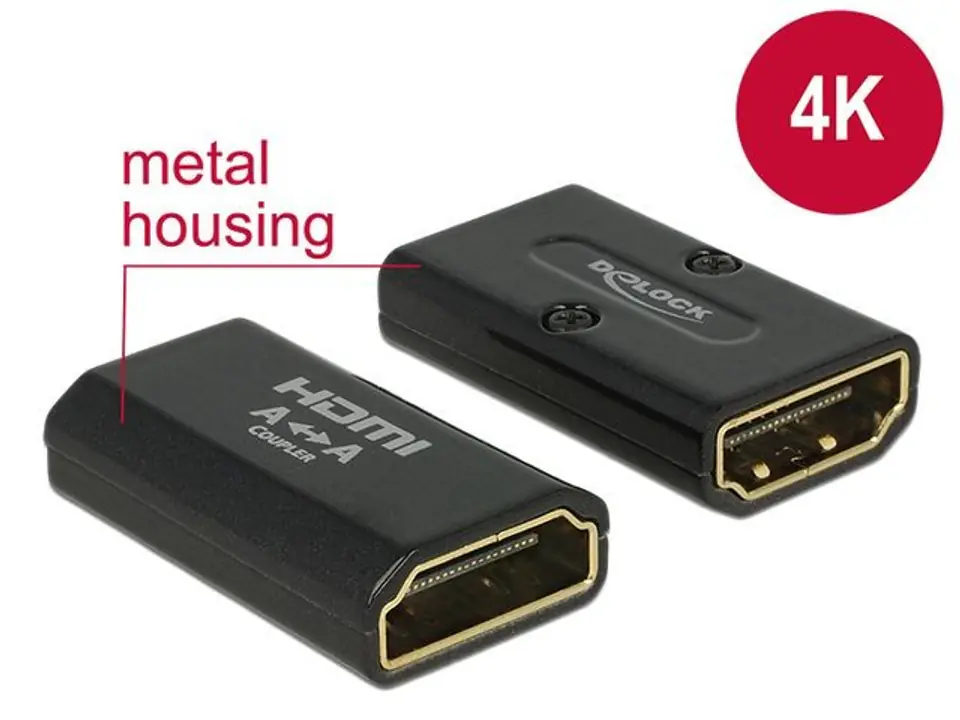 Adapter HDMI(F)->HDMI(F) gender changer 4K at Wasserman.eu