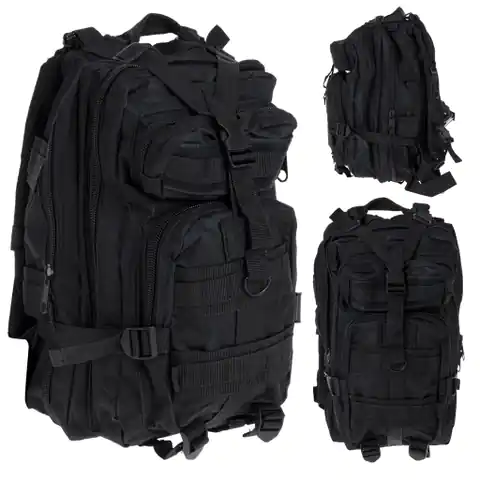 ⁨Military Tactical Hiking Backpack 25L black⁩ at Wasserman.eu