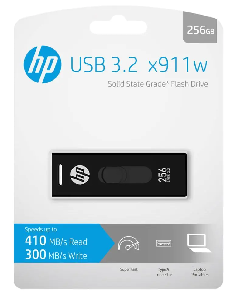 ⁨Pendrive 256GB HP USB 3.2 USB HPFD911W-256⁩ at Wasserman.eu