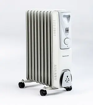Ravanson OH-09 electric space heater Oil electric space heater Indoor Grey 2000 W at Wasserman.eu