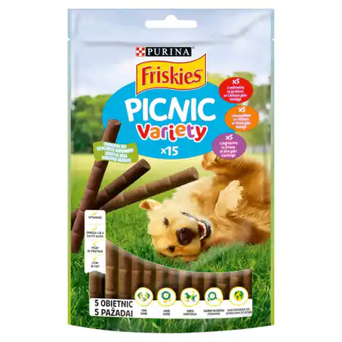 ⁨PURINA FRISKIES Picnic Variety - przysmak dla psa - 126 g⁩ w sklepie Wasserman.eu