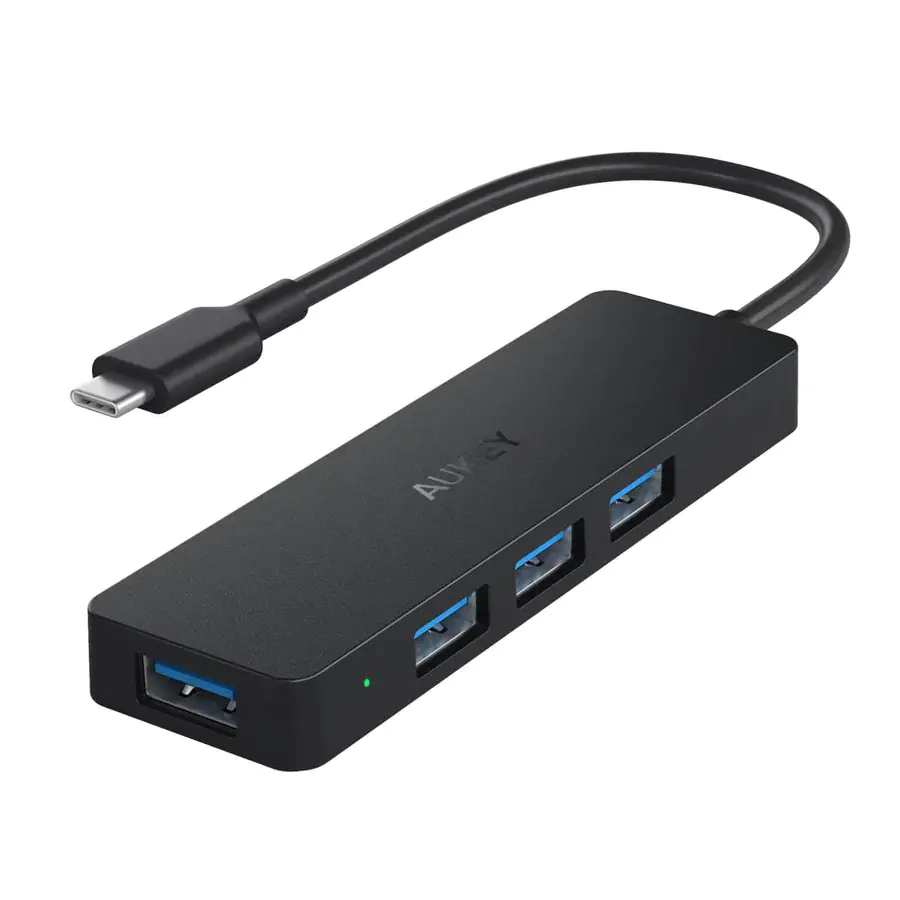 ⁨AUKEY CBC64 Wired USB 3.2 Gen 2 (3.1 Gen 2) Type-C Black⁩ at Wasserman.eu