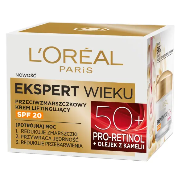 ⁨L’Oréal Krem Liftingujący Przeciwzmarszczkowy Pro Retinol 50+⁩ w sklepie Wasserman.eu