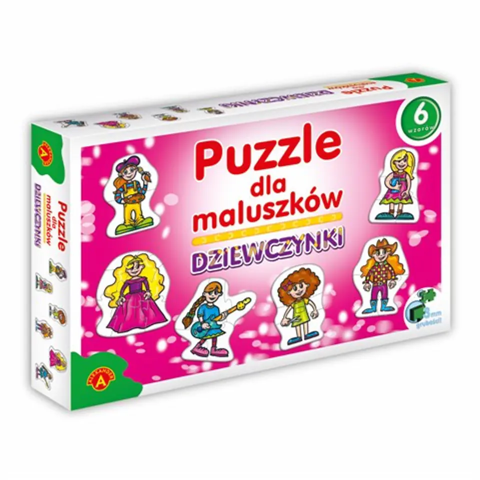 ⁨Puzzle dla Maluszków - Dziewczynki⁩ w sklepie Wasserman.eu