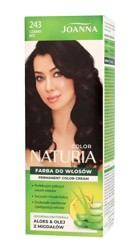 ⁨Joanna Naturia Color Hair dye No. 243 - Black Without 1op.⁩ at Wasserman.eu