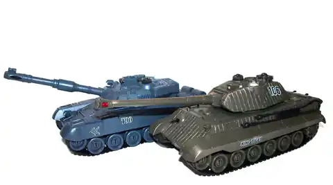 ⁨BITWA CZOŁGÓW T90 i Tiger King zdalnie sterowane⁩ w sklepie Wasserman.eu