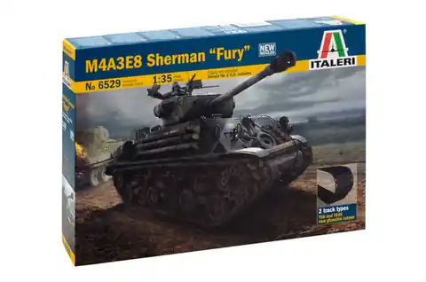 ⁨ITALERI M4A3E8 Sherman ' Fury'⁩ w sklepie Wasserman.eu