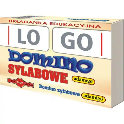 ⁨Gra Domino Sylabowe Logo⁩ w sklepie Wasserman.eu