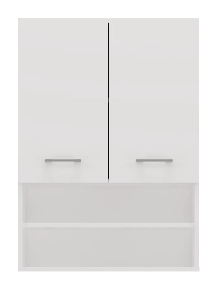 ⁨CABINET OVER THE WASHING MACHINE POLA MINI DK WHITE MAT⁩ at Wasserman.eu