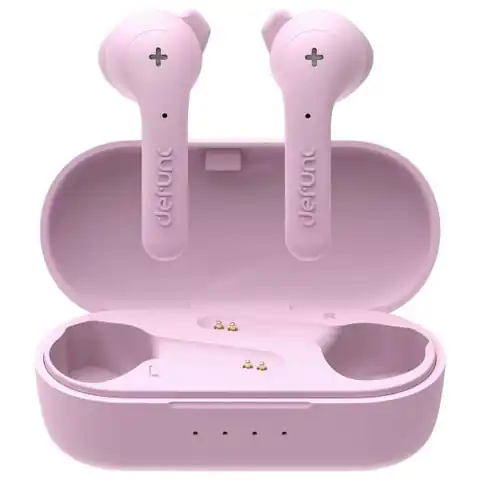 ⁨DeFunc Słuchawki Bluetooth 5.0 True Basic bezprzewodowe różowy/pink 71962⁩ w sklepie Wasserman.eu
