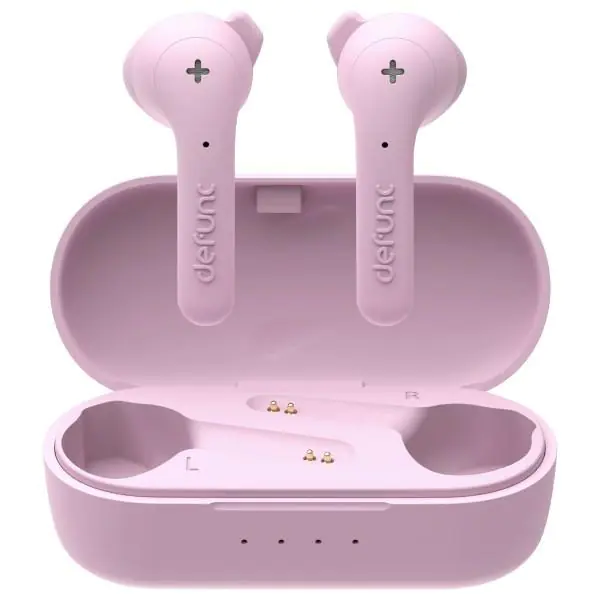 DeFunc Słuchawki Bluetooth 5.0 True Basic bezprzewodowe różowy/pink 71962 w sklepie Wasserman.eu