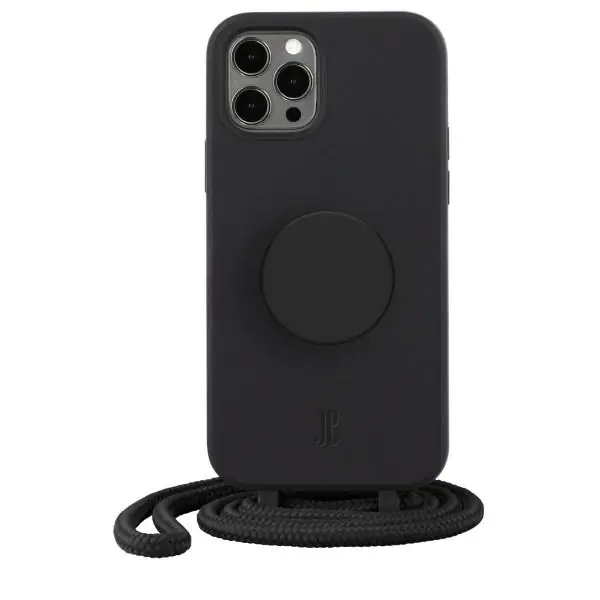 ⁨Case JE PopGrip iPhone 12 Pro Max 6,7" black/black 30161 (Just Elegance)⁩ at Wasserman.eu