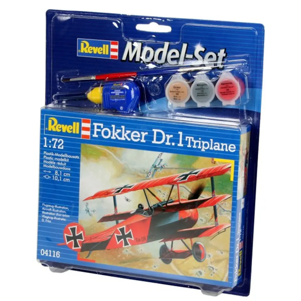 ⁨Model Set Fokker Dr. 1 Tripla⁩ w sklepie Wasserman.eu