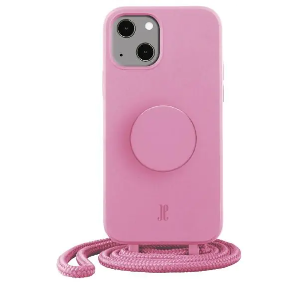 ⁨Case JE PopGrip iPhone 14 6.1" pastel pink/pastel pink 30142 (Just Elegance)⁩ at Wasserman.eu