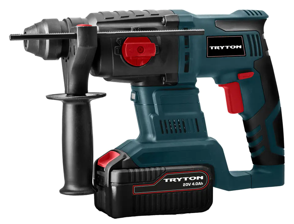 ⁨Hammer drill 20v, sds+, 4functions, 2j, 2x4ah aku⁩ at Wasserman.eu