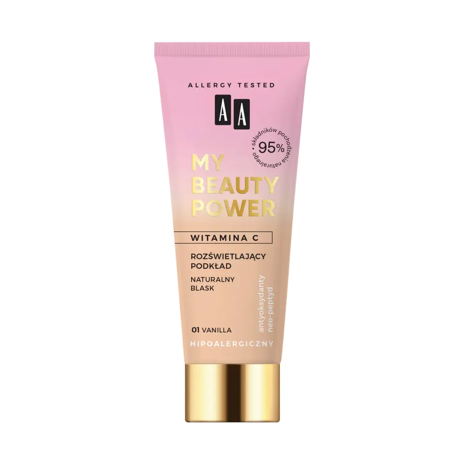 ⁨AA My Beauty Vit C Foundation 01 Vanilia⁩ at Wasserman.eu